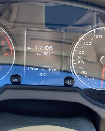 Audi Q5 cena 77500 przebieg: 110490, rok produkcji 2014 z Żabno małe 67